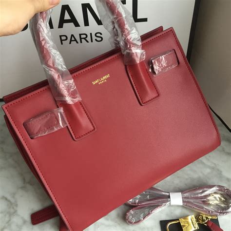 wine red ysl bag|YSL Bags red color.